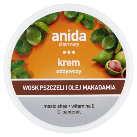 Anida Krem odżywczy wosk pszczeli olej makadamia 125 ml