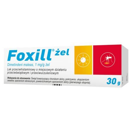 Foxill żel 1mg/g 30 g