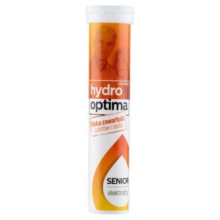 Hydro Optima Senior Suplement diety elektrolity 20 sztuk